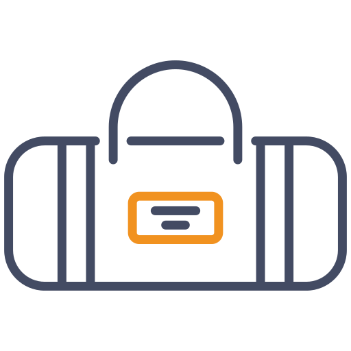 bolsa de deporte icono gratis