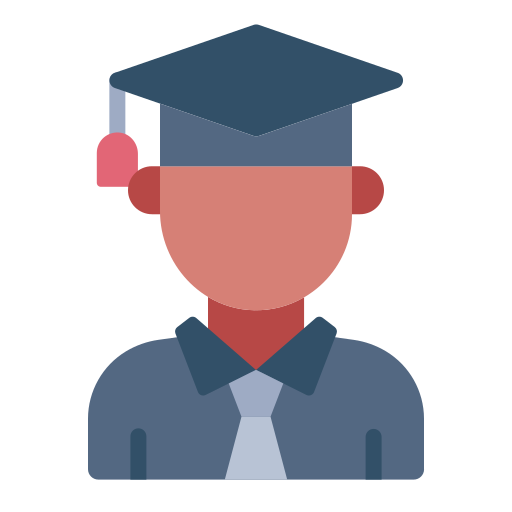graduación icono gratis