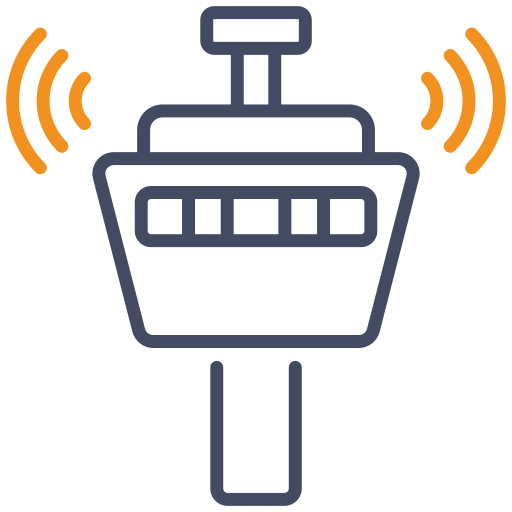 controlador de tráfico aéreo icono gratis