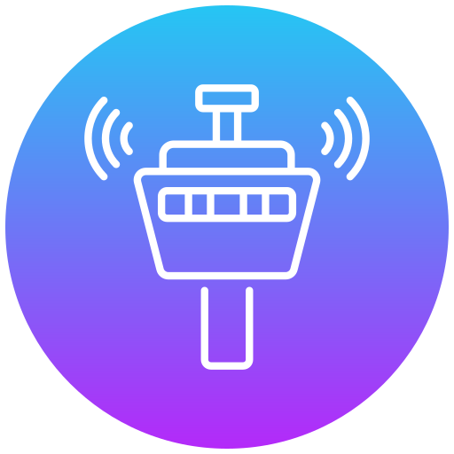 controlador de tráfico aéreo icono gratis