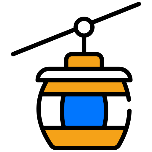 teleférico icono gratis