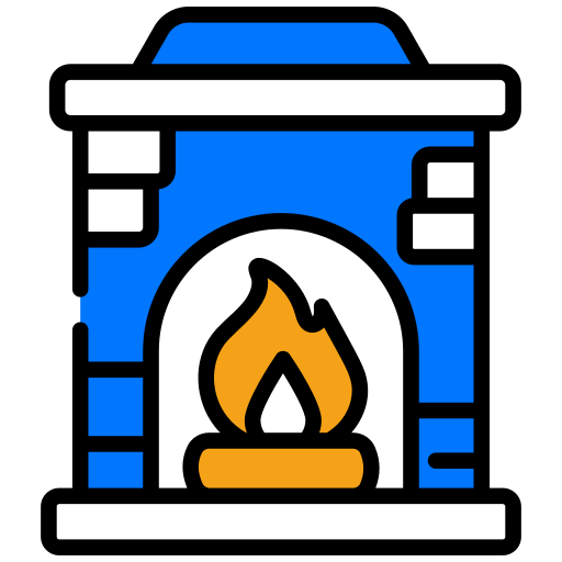 chimenea icono gratis