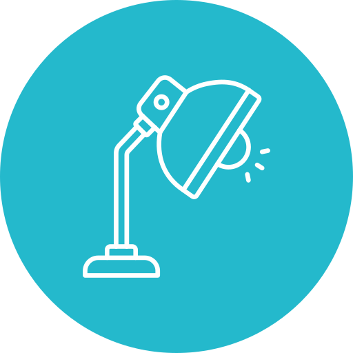 Desk lamp free icon Desk lamp free icon