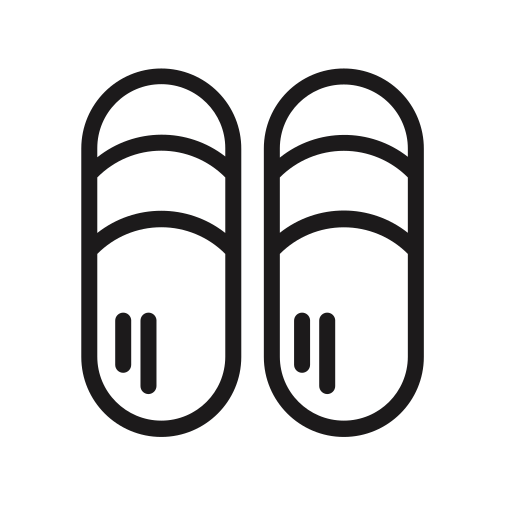 sandalias icono gratis