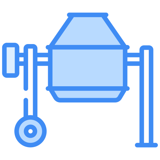 Concrete mixer free icon