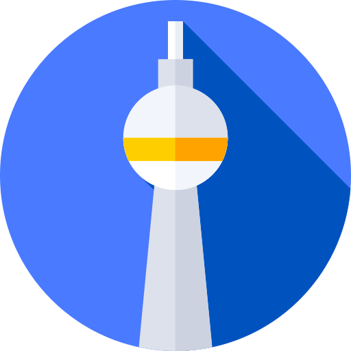 fernsehturm de berlín icono gratis