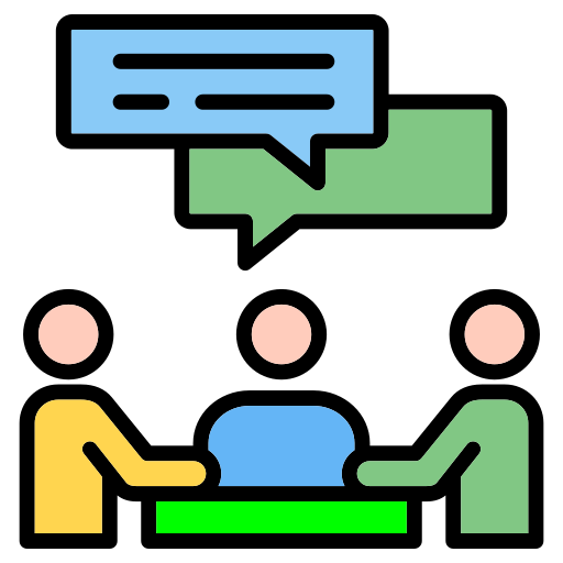 reunião grátis ícone