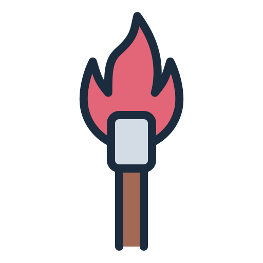 antorcha icono gratis