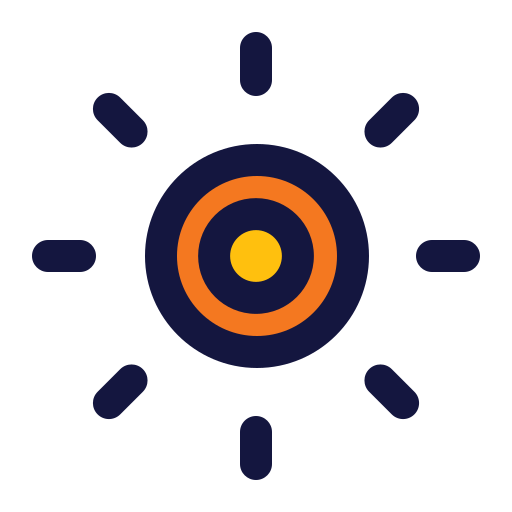 sol grátis ícone