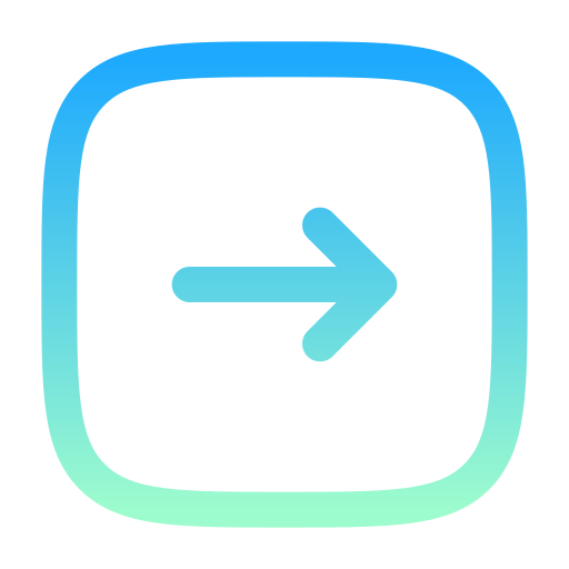 flecha correcta icono gratis