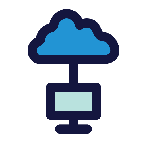 conexión a la nube icono gratis