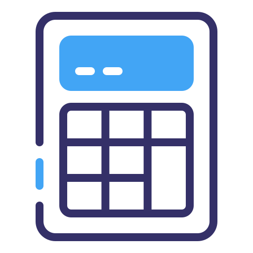 calculatrice Icône gratuit
