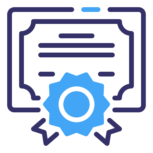 certificat Icône gratuit