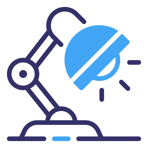 Desk lamp free icon Desk lamp free icon
