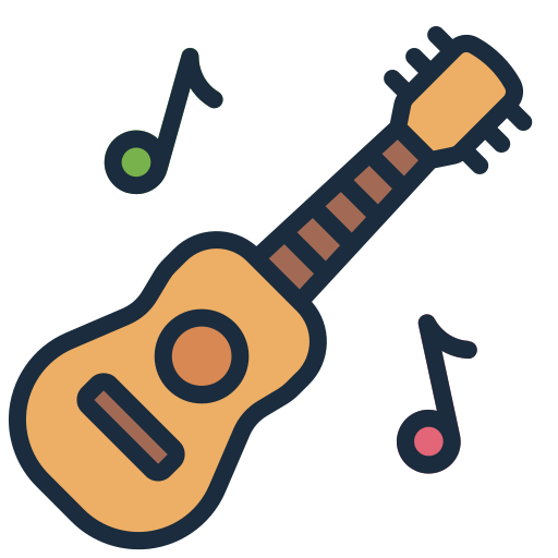 guitarra icono gratis