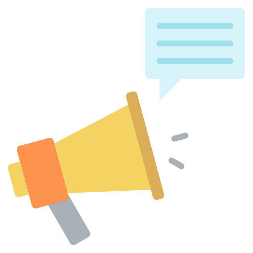 campaña icono gratis