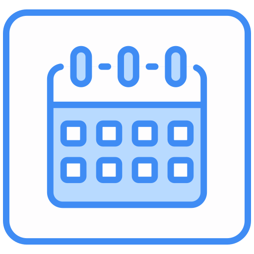 aplicación de calendario icono gratis