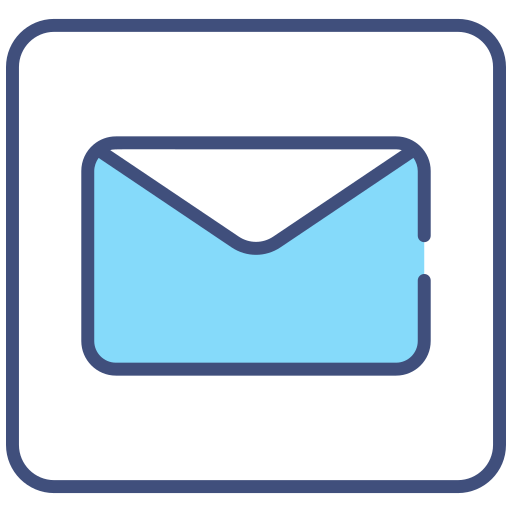 aplicación de correo electrónico icono gratis