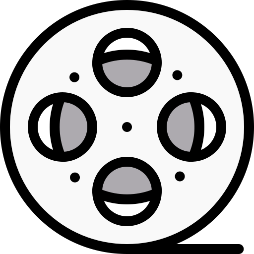 Rollo de película icono gratis