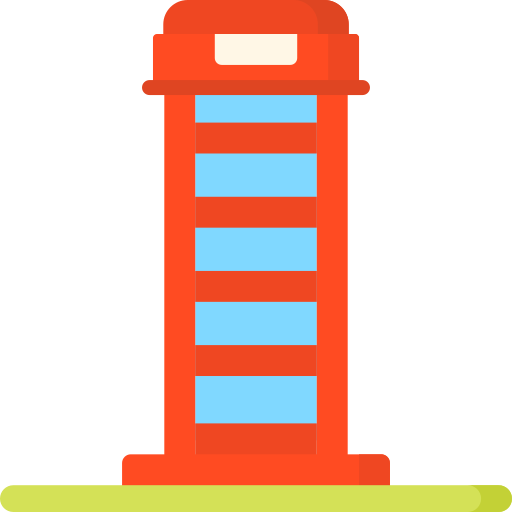 Phone booth free icon