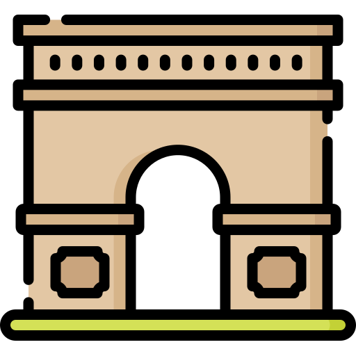 Arco do triunfo grátis ícone Arco do triunfo grátis ícone
