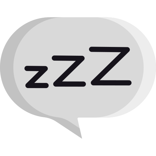 Dormido icono gratis