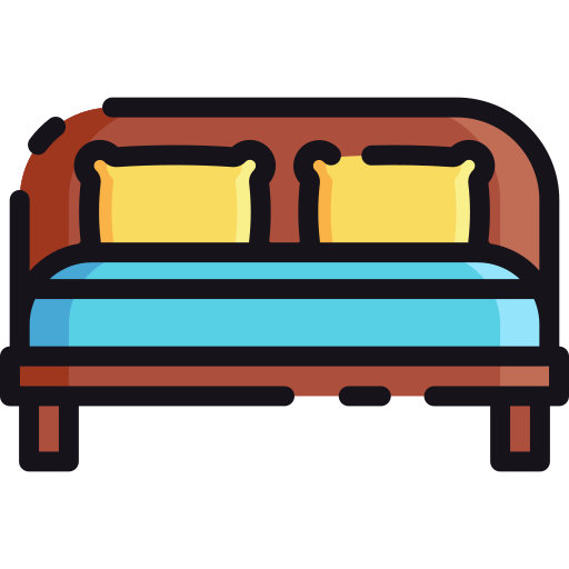 Cama icono gratis