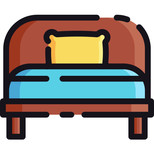 Cama icono gratis