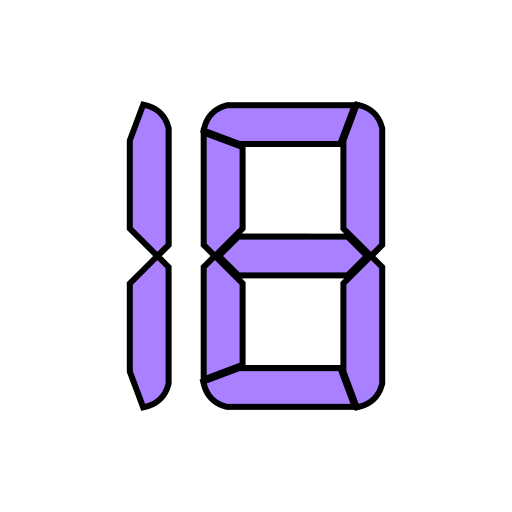 dieciocho icono gratis