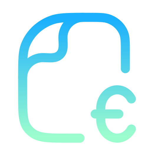 euro icono gratis