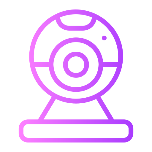 cámara web icono gratis