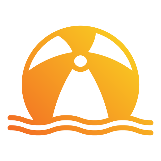 Beach ball free icon Beach ball free icon