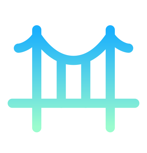 Bridge free icon