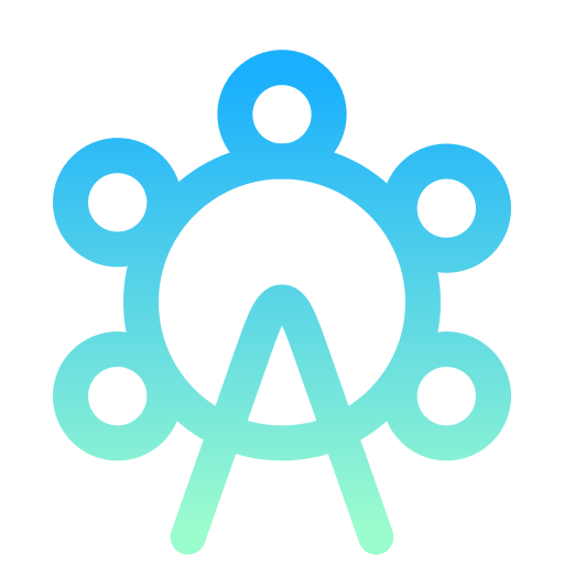 grande roue Icône gratuit