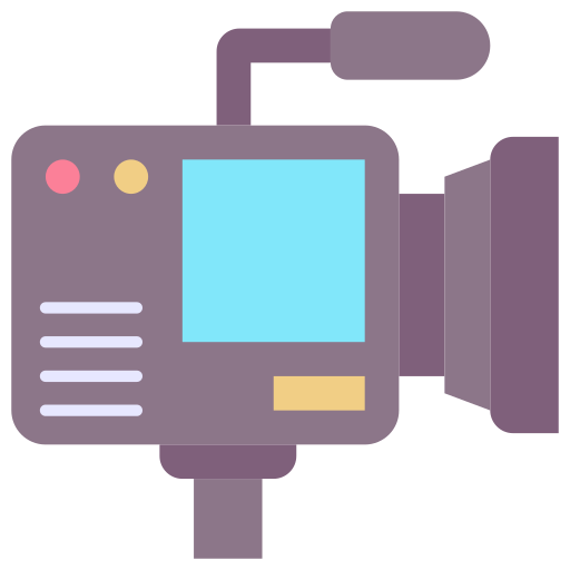 camara de video icono gratis