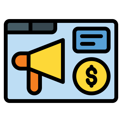 Платное продвижение бесплатно иконка