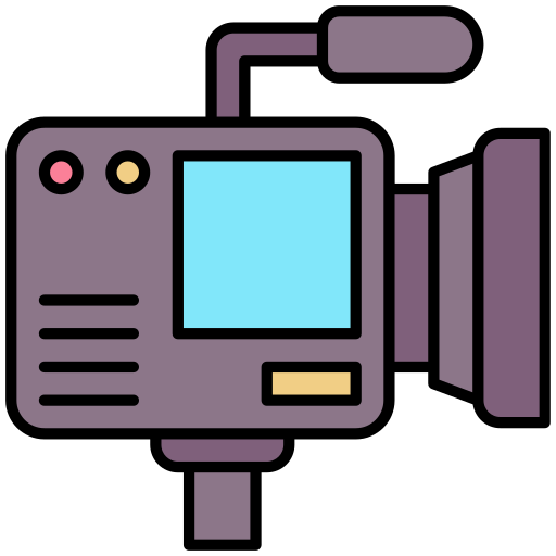 camara de video icono gratis