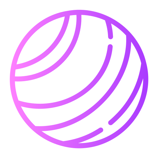 pelota de yoga icono gratis