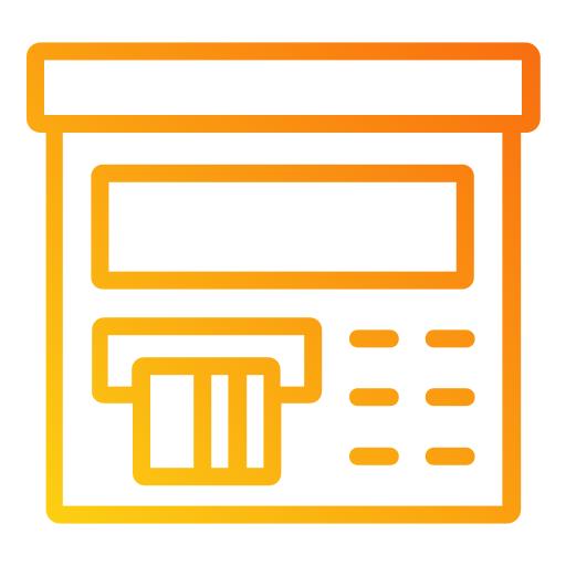 cajero automático icono gratis