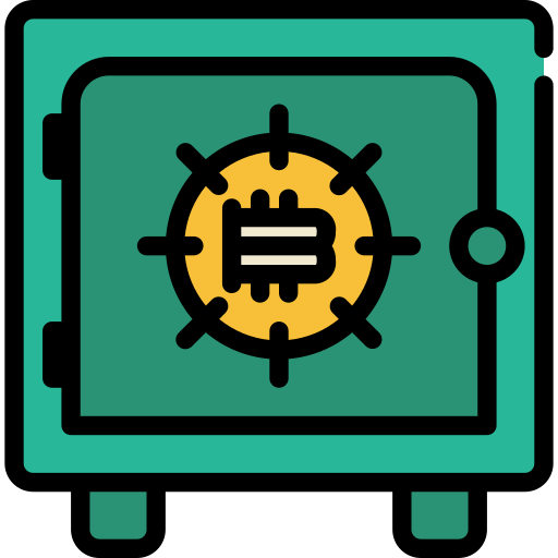 Bitcoin Neung Lineal Color icon