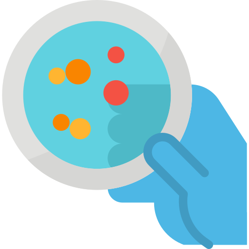 Petri dish Aphiradee (monkik) Flat icon