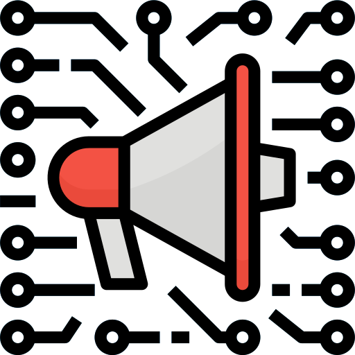 Digital marketing free icon