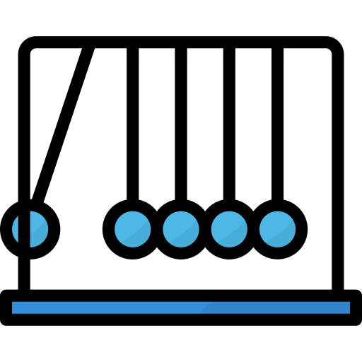 Péndulo de newton icono gratis