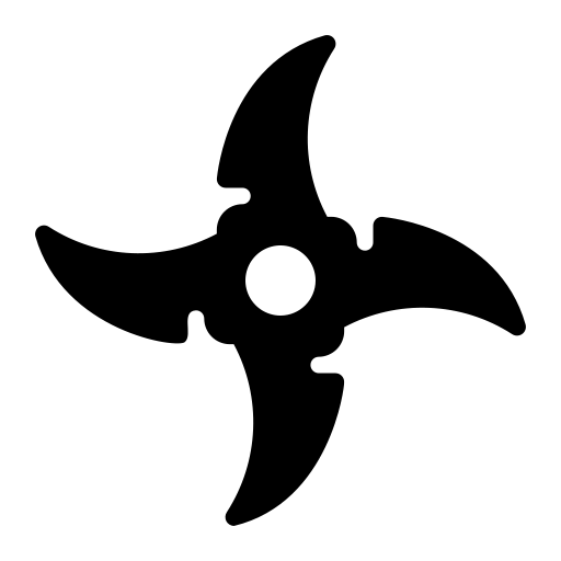 Shuriken free icon Shuriken free icon