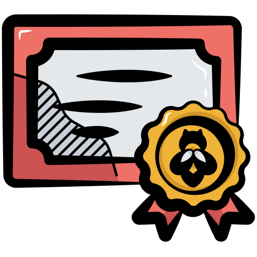 Certificate free icon Certificate free icon
