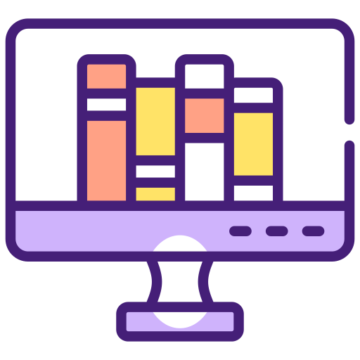 Online library free icon