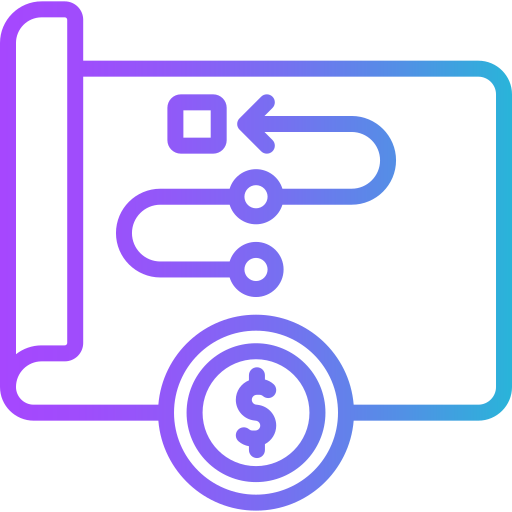 planificación monetaria icono gratis