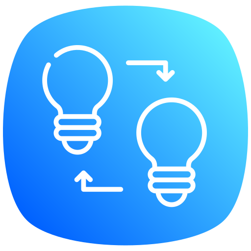 compartir ideas icono gratis