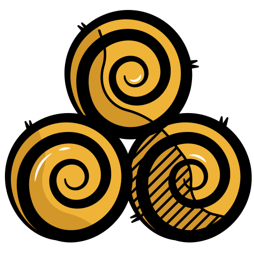 fardo de heno icono gratis