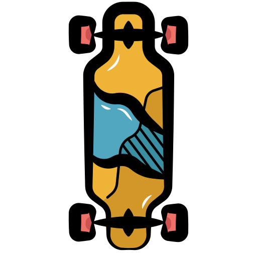 longboard icono gratis